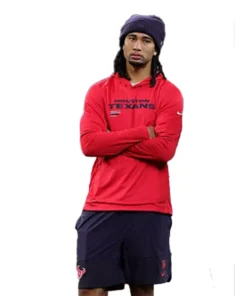 C.J. Stroud Texans Sideline Hoodie T-Shirt For Woman