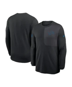 Detroit Lions Sideline Coach Long Sleeve Shirt For Man