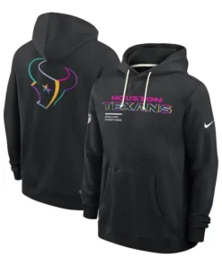 Jelly Roll Houston Texans 2025 Crucial Catch Hoodie For Woman